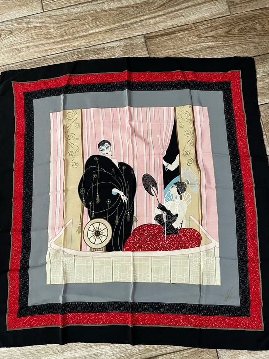 Erte’ Accessories - Erte’ Art Scarf - Vintage